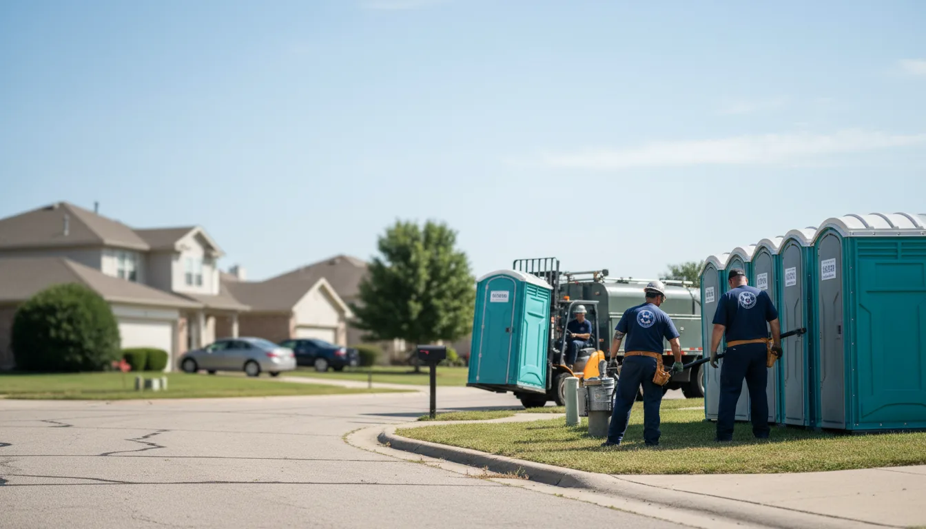 Porta Potty Rental in Junction City, KS near me